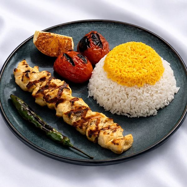 جوجه کباب زعفرانی / ترش